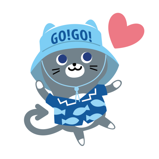 GO!GO!TOUR Okinawa rental car mascot