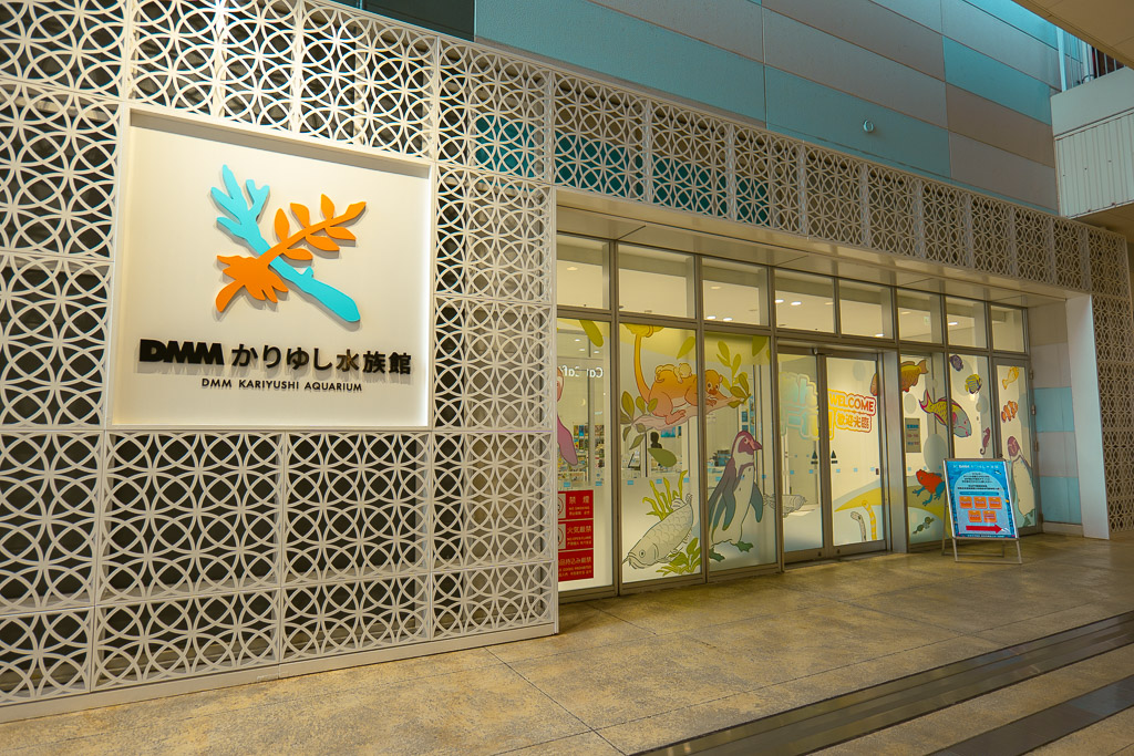 DMM水族館入口