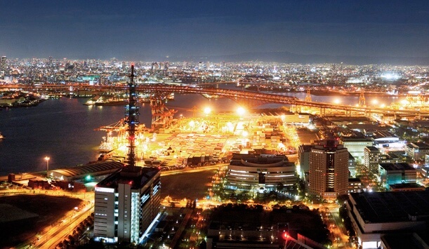 咲洲 COSMO TOWER 夜景