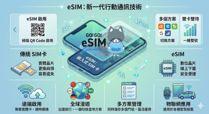 日本eSIM完整攻略2026｜GO!GO!eSIM上網推薦・QR Code開通教學・常見問題