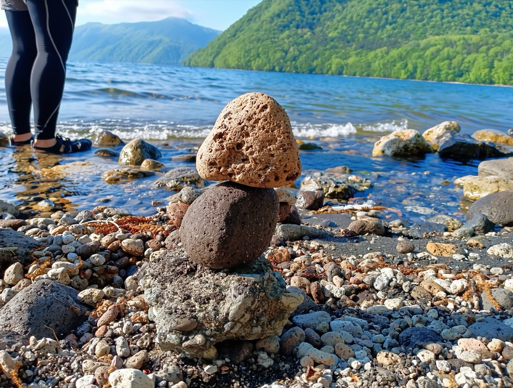 莫拉普露營地 — 六月的支笏湖畔紮營風景