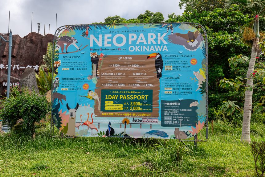沖繩名護 Neo Park｜親子必訪！與鳥兒零距離互動、餵紅鶴、搭沖繩唯一小火車